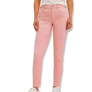 NWT LOFT High Rise Skinny Jeans in Angel Pink Size 31